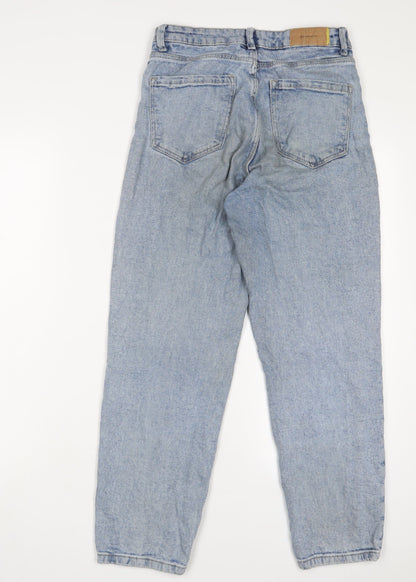 Womens UK Size 10 Stradivarius Regular Fit Straight Blue Jeans