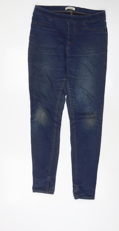 Womens UK Size 12 Marks and Spencer Regular Fit Jegging Blue Jeans