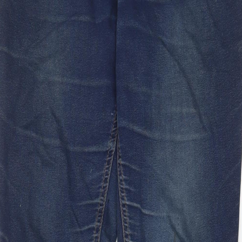 Womens UK Size 12 Marks and Spencer Regular Fit Jegging Blue Jeans