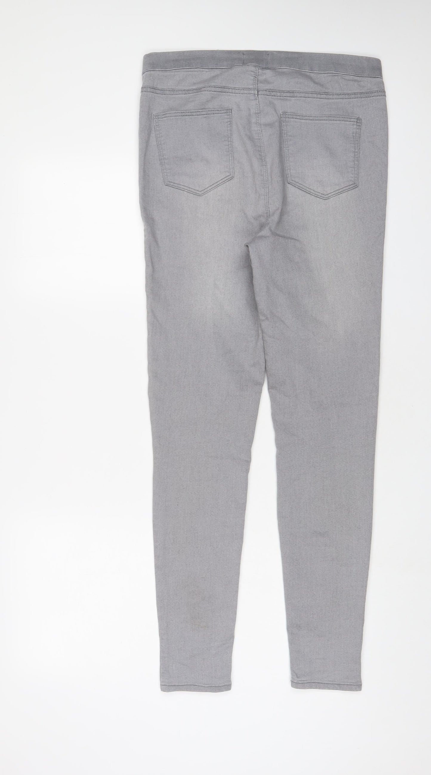 Womens UK Size 12 Matalan Regular Fit Jegging Grey Jeans
