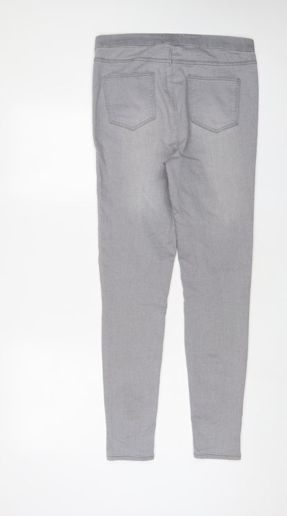 Womens UK Size 12 Matalan Regular Fit Jegging Grey Jeans