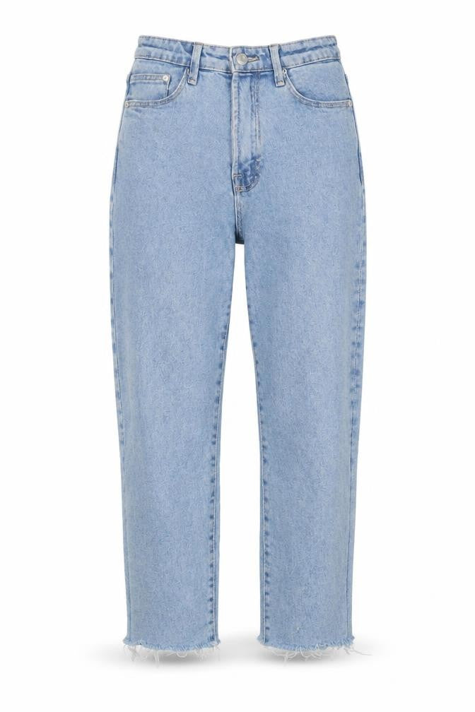 Womens UK Size 6 Stradivarius Regular Fit Straight Blue Jeans