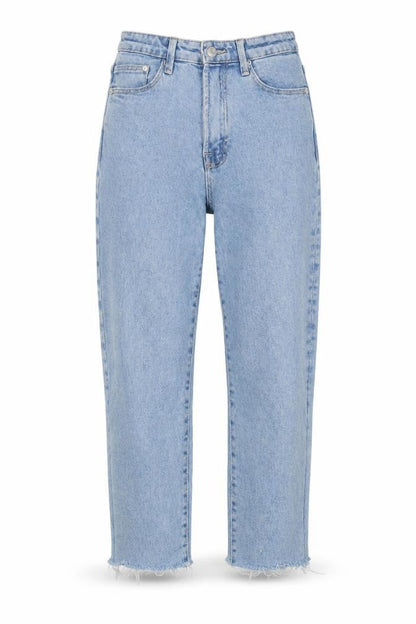 Womens UK Size 6 Stradivarius Regular Fit Straight Blue Jeans