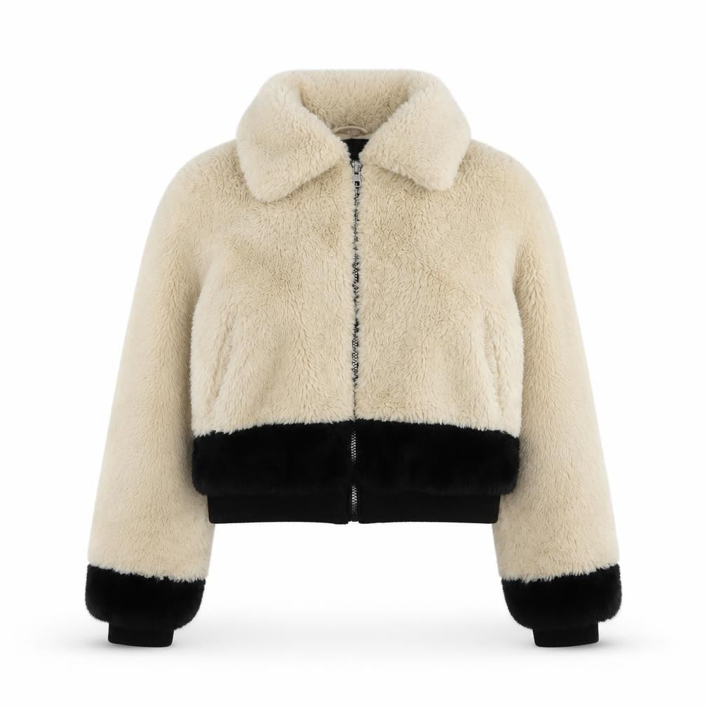 Womens UK Size S Pull&Bear Beige Jacket