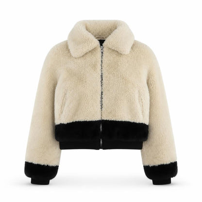 Womens UK Size S Pull&Bear Beige Jacket