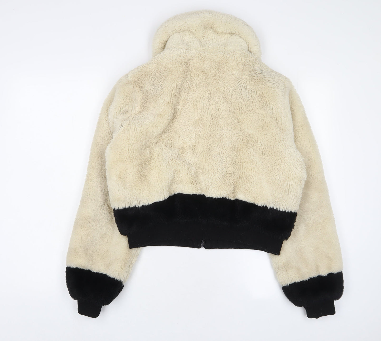 Pull&Bear Womens Beige Jacket Size S Zip