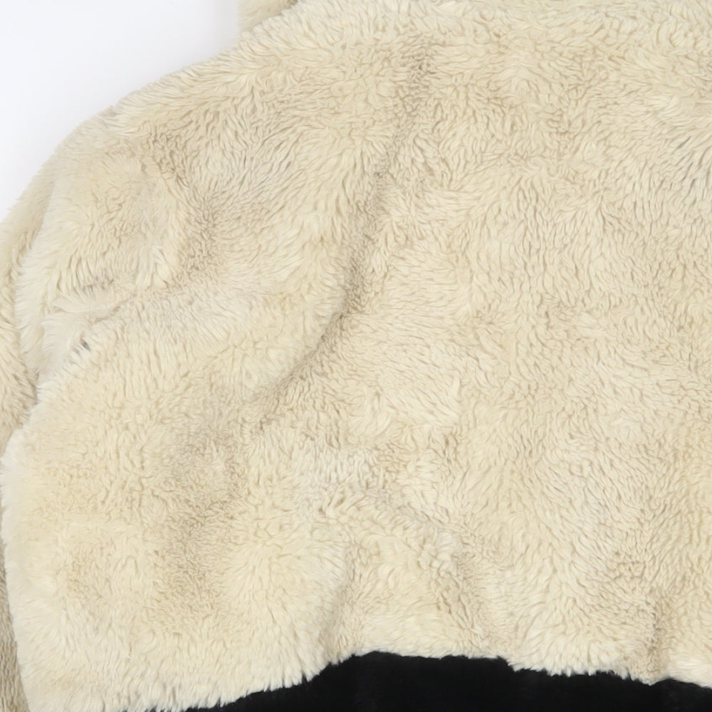 Pull&Bear Womens Beige Jacket Size S Zip