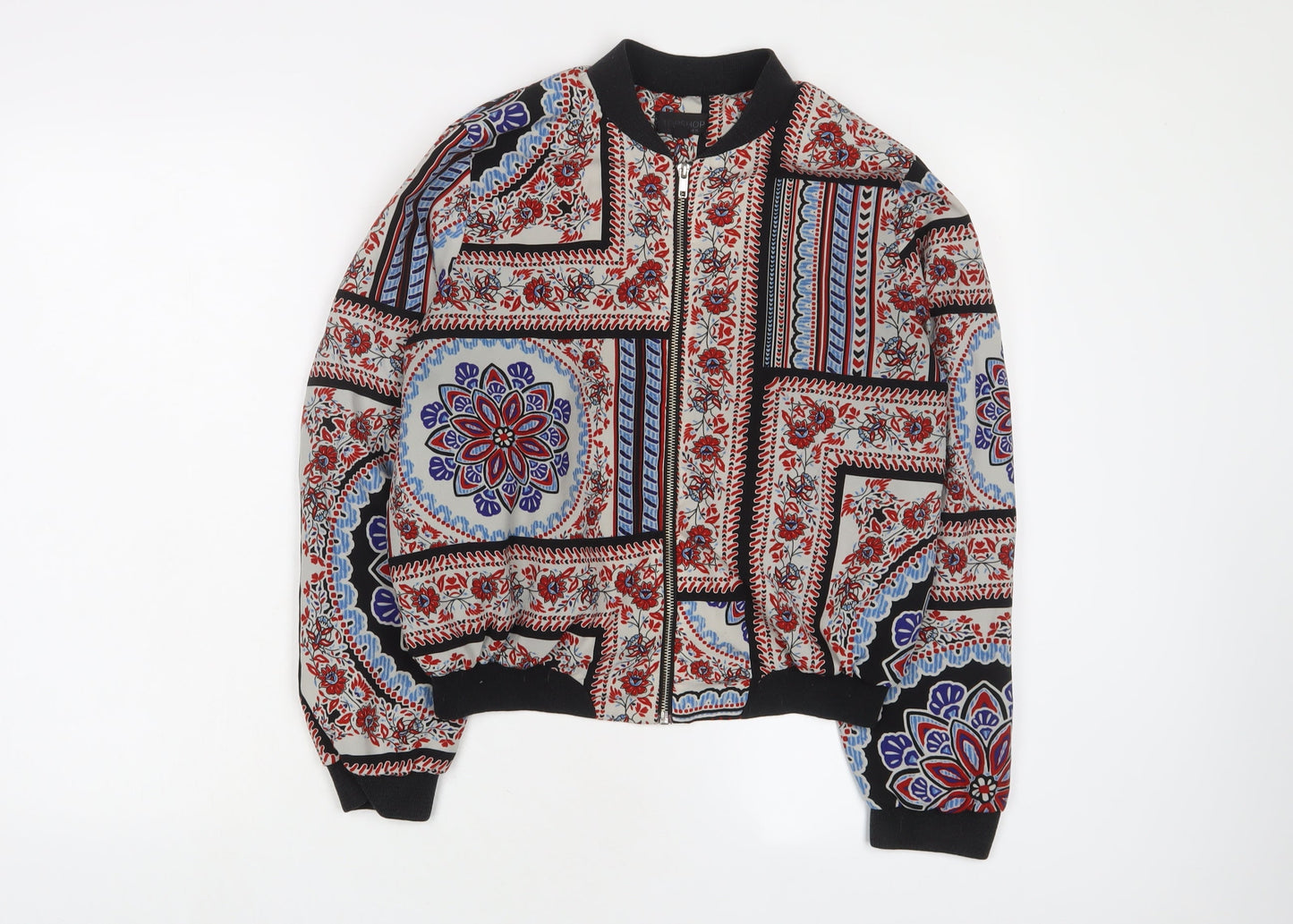 Womens UK Size 10 Topshop Multicoloured Jacket