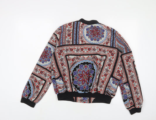 Womens UK Size 10 Topshop Multicoloured Jacket