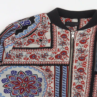Womens UK Size 10 Topshop Multicoloured Jacket
