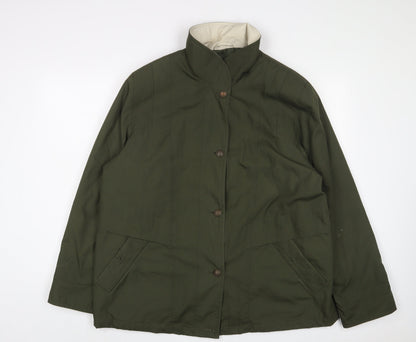 Womens UK Size 16 St Michael Green Jacket