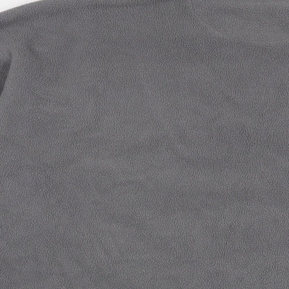 Soks Mens Grey Polyester Pullover Sweatshirt Size L