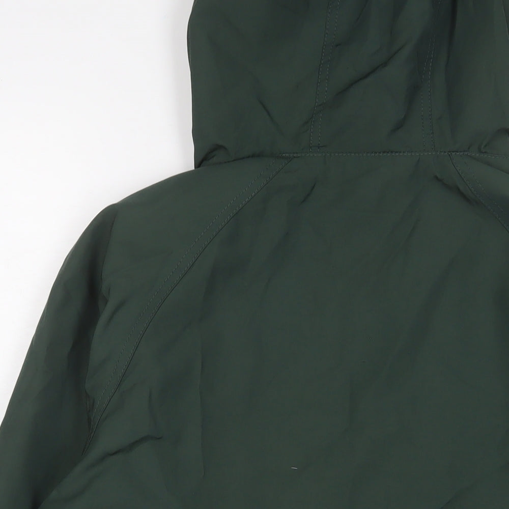Mens UK Size S H&M Green Windbreaker Coat