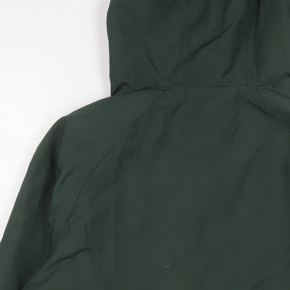 Mens UK Size S H&M Green Windbreaker Coat