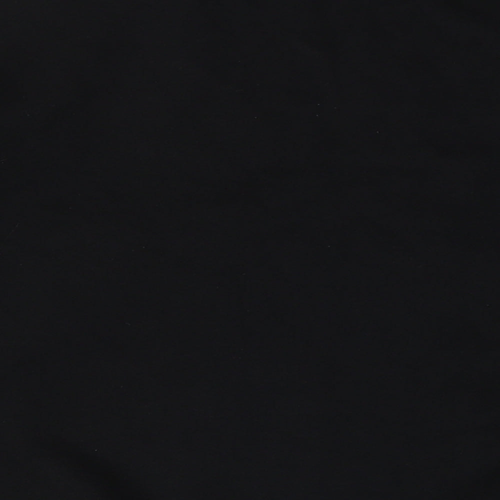 Murk Sports Mens Black Cotton Full Zip Sweatshirt Size XL