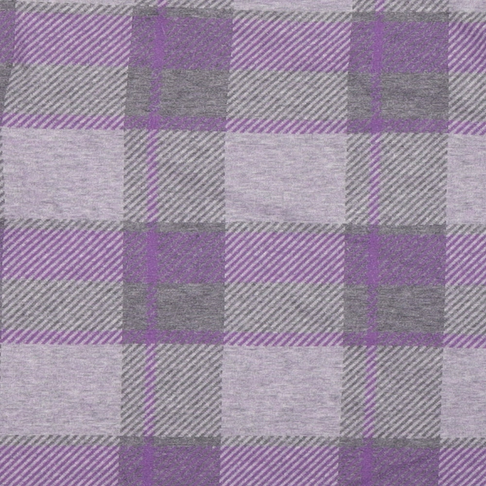 Womens UK Size 10 Marks and Spencer Purple Basic Button-Up