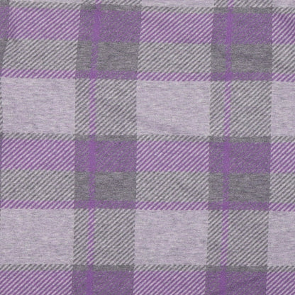 Womens UK Size 10 Marks and Spencer Purple Basic Button-Up