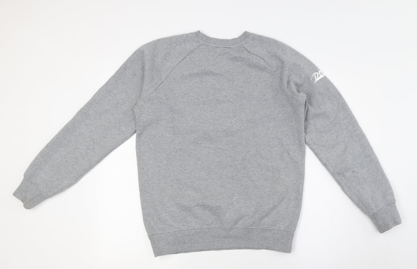 as Womens Grey Polyester Pullover Sweatshirt Size XS