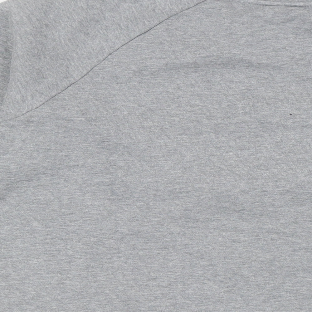 as Womens Grey Polyester Pullover Sweatshirt Size XS