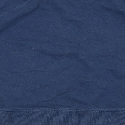 Next Boys Blue Cotton Pullover Sweatshirt Size 9 Years