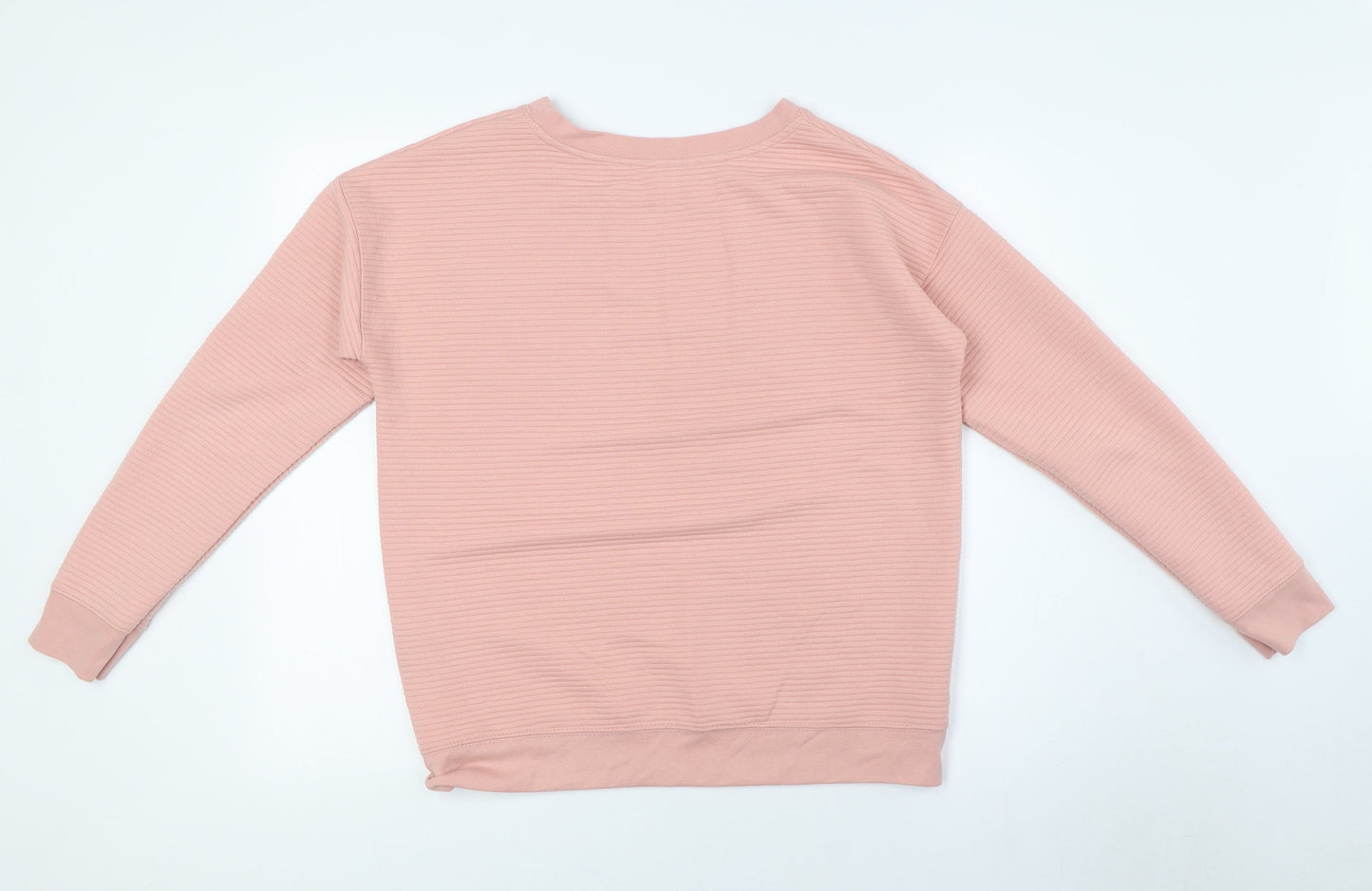 Womens UK Size 8 M&Co Pink Pullover Jumper