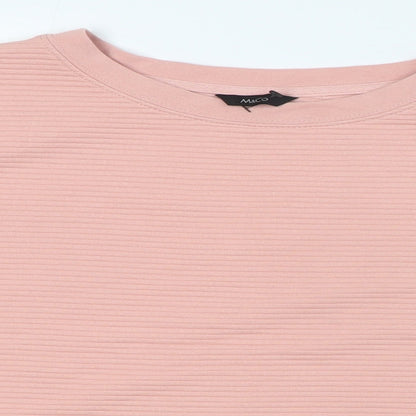 Womens UK Size 8 M&Co Pink Pullover Jumper