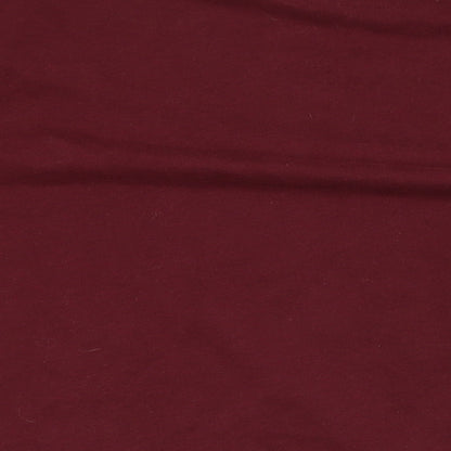 Hollister Womens Red Cotton Pullover Sweatshirt Size S