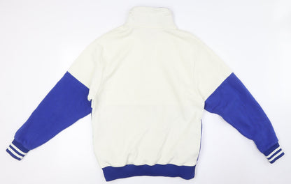 Mens UK Size S River Island Blue Pullover Sweatshirt