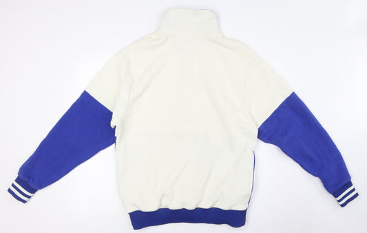 Mens UK Size S River Island Blue Pullover Sweatshirt