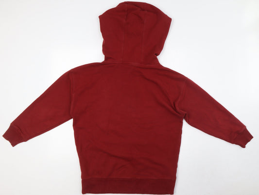 Mens UK Size S IVY PARK Red Pullover Hoodie