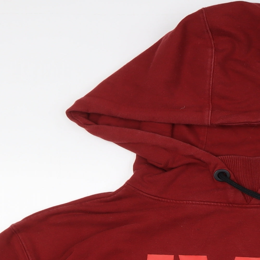 Mens UK Size S IVY PARK Red Pullover Hoodie