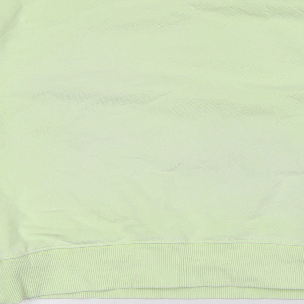 Zara Girls Green Cotton Pullover Sweatshirt Size 6 Years - NewYork