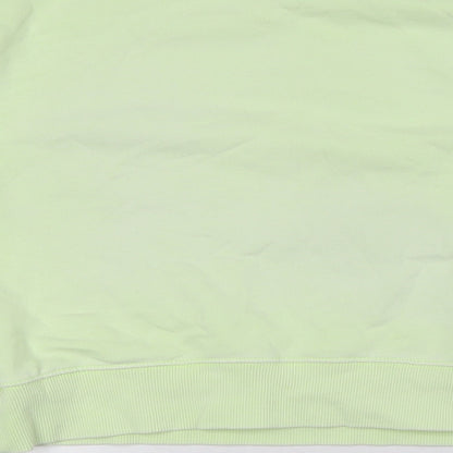 Zara Girls Green Cotton Pullover Sweatshirt Size 6 Years - NewYork