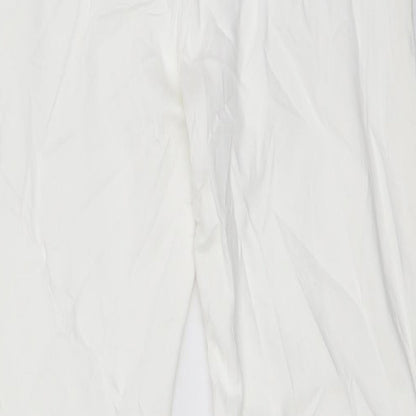 Womens UK Size 12 Marks and Spencer Regular Fit Skinny White Jeans