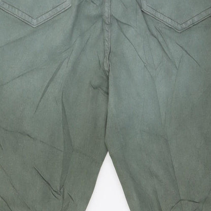 Womens UK Size 20 Marks and Spencer Regular Fit Skinny Green Jeans