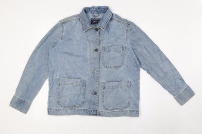 Womens UK Size 12 Marks and Spencer Blue Jacket
