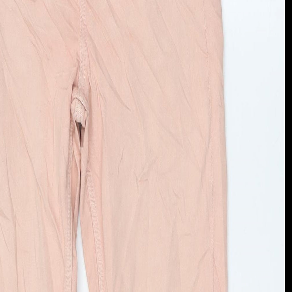 Womens UK Size 8 Marks and Spencer Regular Fit Skinny Pink Jeans