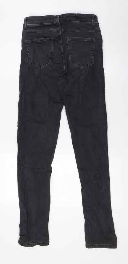 Womens UK Size 10 Marks and Spencer Regular Fit Skinny Black Jeans