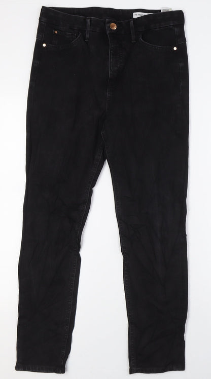 Womens UK Size 12 Marks and Spencer Regular Fit Skinny Black Jeans