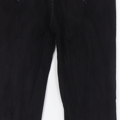 Womens UK Size 12 Marks and Spencer Regular Fit Skinny Black Jeans