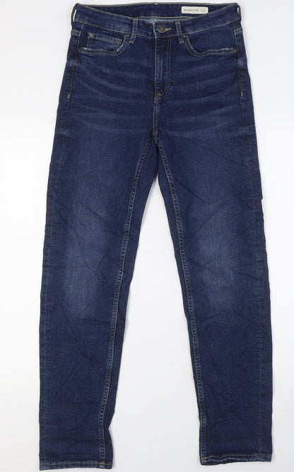 Womens UK Size 6 Marks and Spencer Relaxed Fit Skinny Blue Jeans