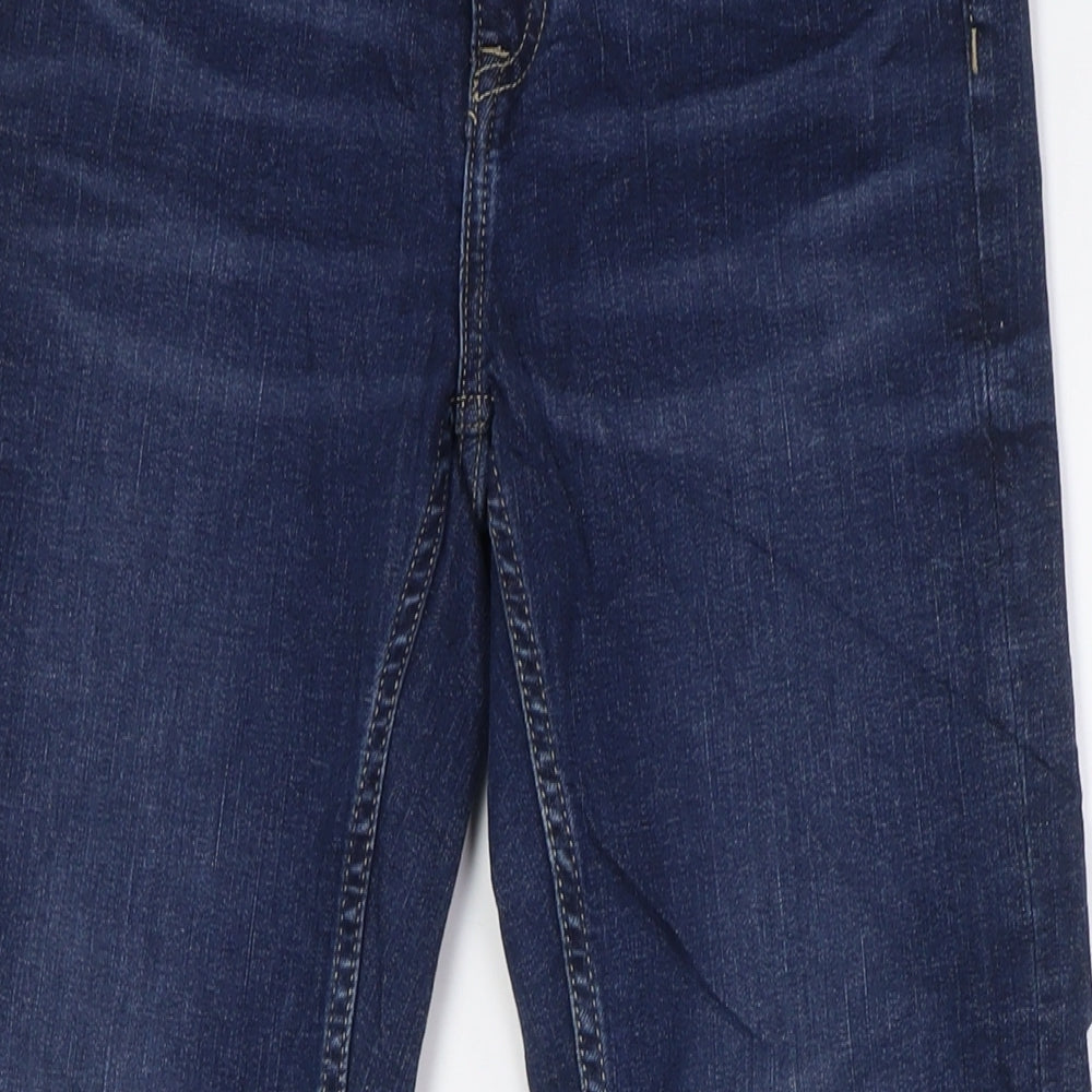 Womens UK Size 6 Marks and Spencer Relaxed Fit Skinny Blue Jeans