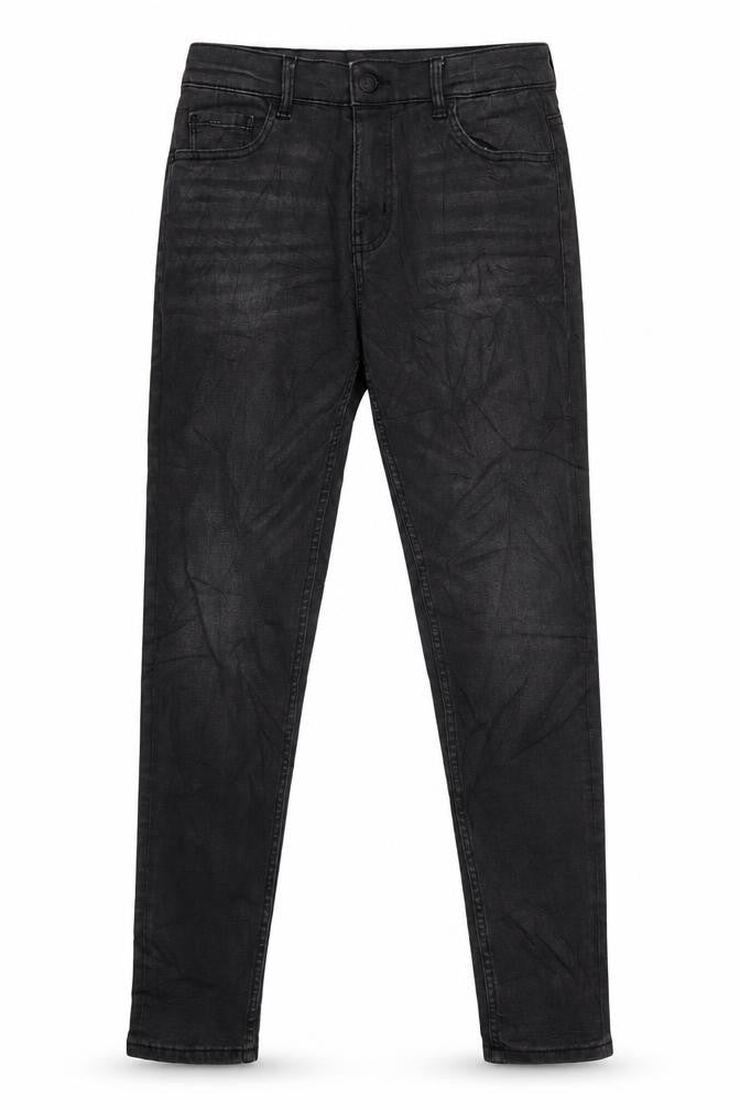 Marks & Spencer Womens Grey Cotton Skinny Jeans Size 10 L27 in Regular