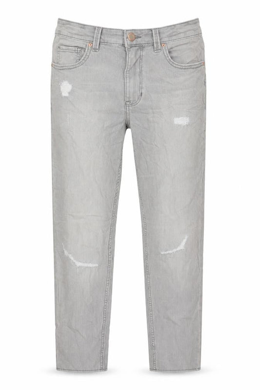 Marks & Spencer Womens Grey Cotton Skinny Jeans Size 12 L26 in Regular