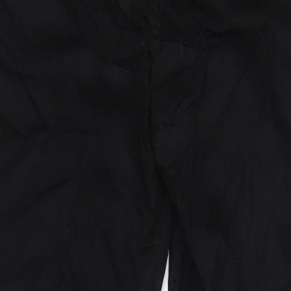 M&S Womens Black Cotton Skinny Jeans Size 6 L28 in Regular