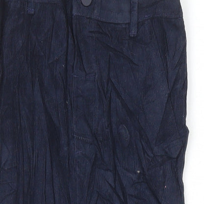 M&S Boys Blue 100% Cotton Skinny Jeans Size 2-3 Years Regular