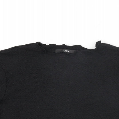 Womens UK Size 16 NEXT Black Basic T-Shirt