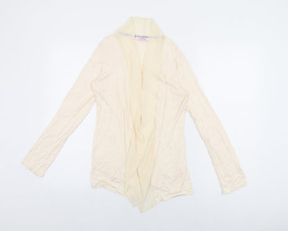 La Senza Womens Pink V-Neck Viscose Cardigan Jumper Size 8