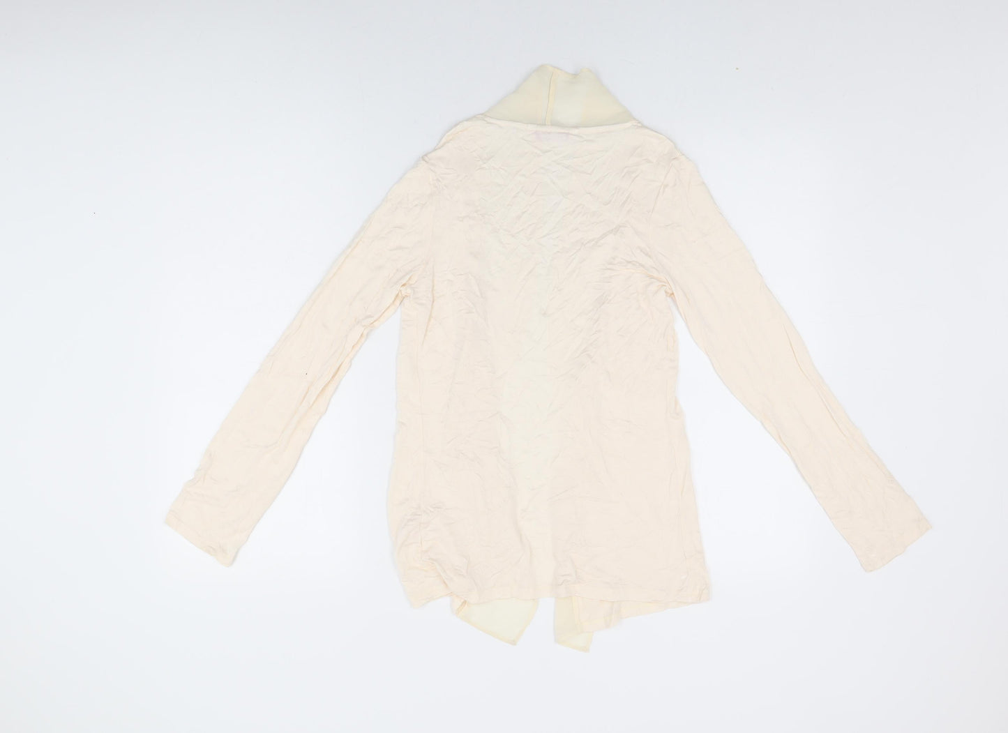 La Senza Womens Pink V-Neck Viscose Cardigan Jumper Size 8