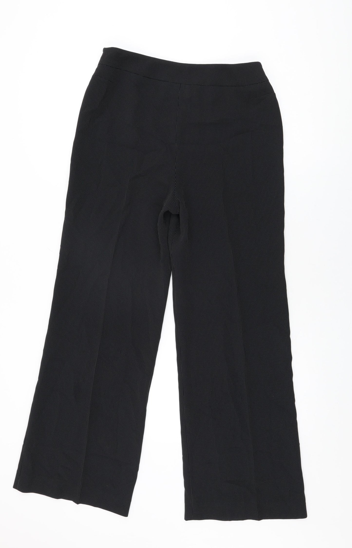 Womens UK Size 10 Kaliko Regular Fit  Black Trousers